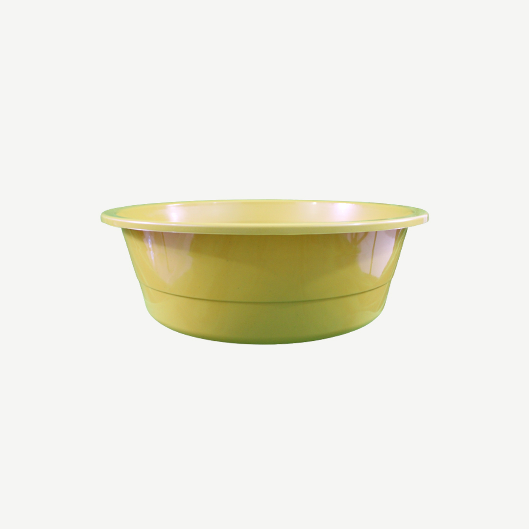 Plastic Basin 12 Yellow