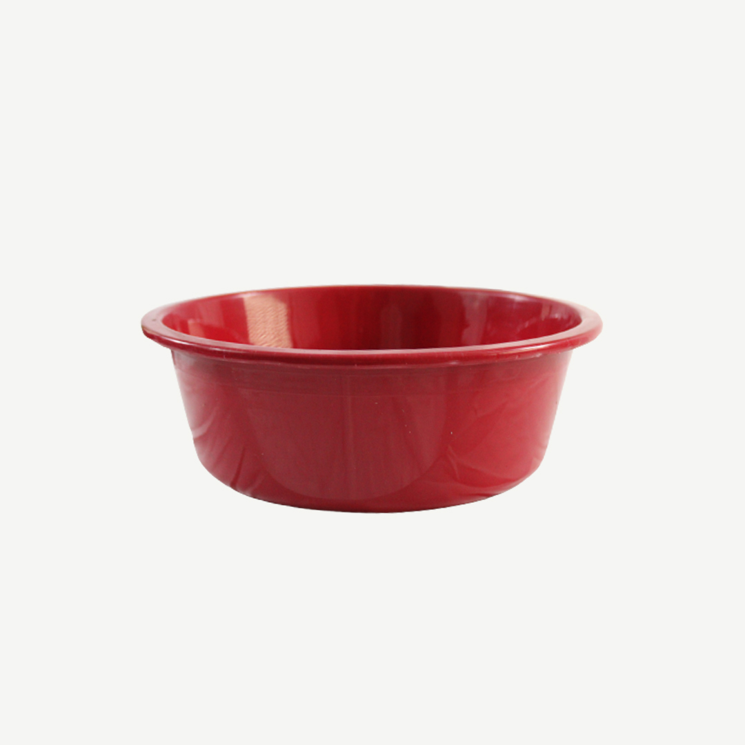 Plastic Basin 14 Red