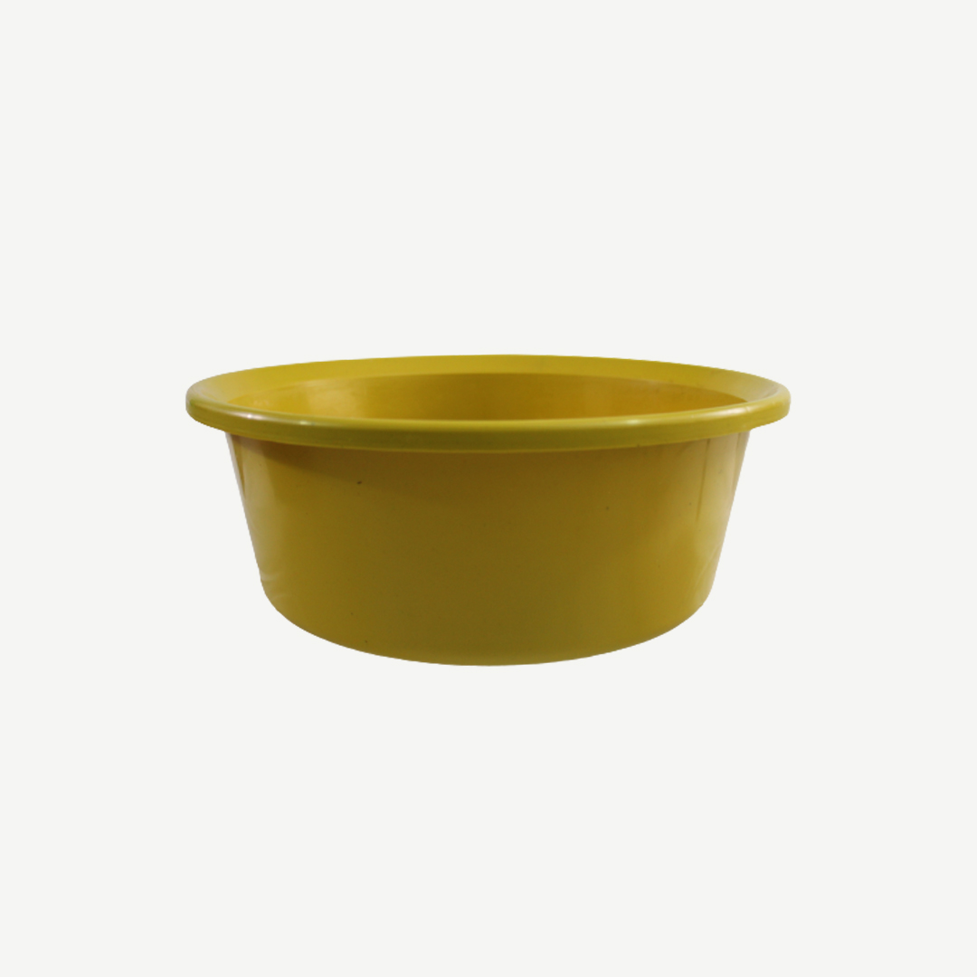 PLASTIC BASIN 21" YELLOW REGRIND