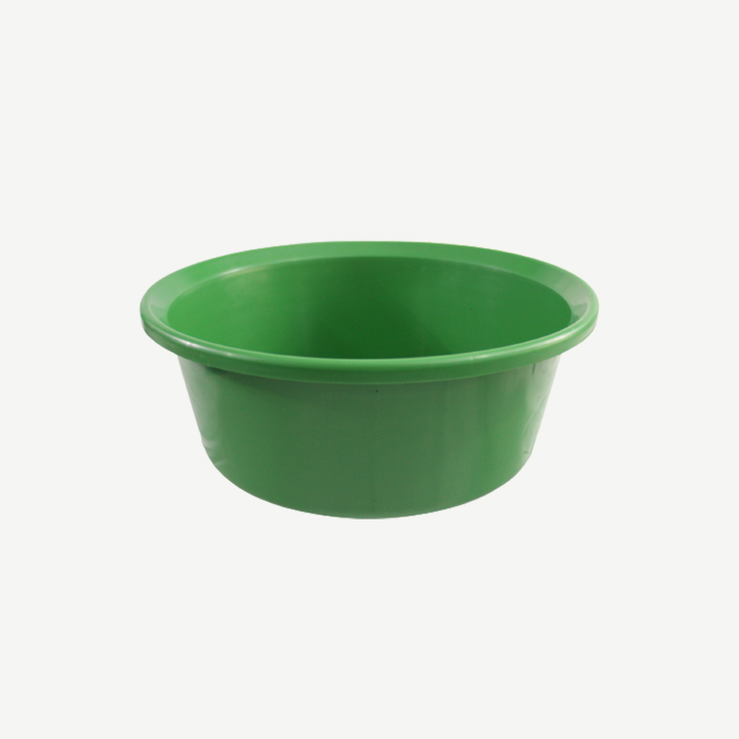 PLASTIC BASIN 21" GREEN REGRIND